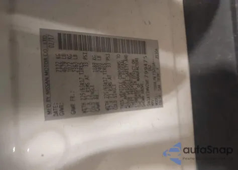 2017 Nissan Rogue S z USA, uszkodzony, nr VIN 5N1AT2MV2HC799475